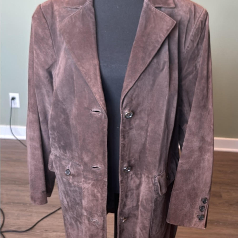 Women’s Brown Suede Jacket
